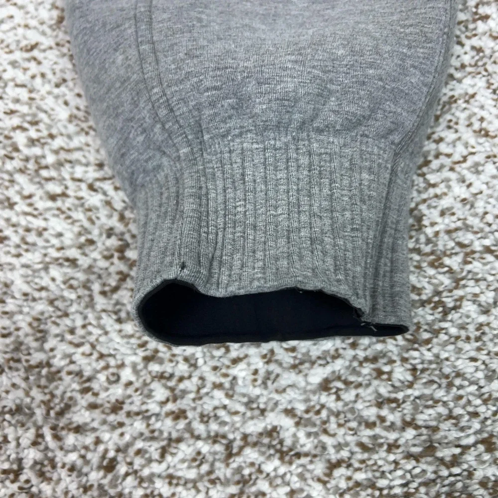 Lululemon Pants Womens 12 Gray‎ High Rise Jogger Sweatpants Pockets Yoga Gym